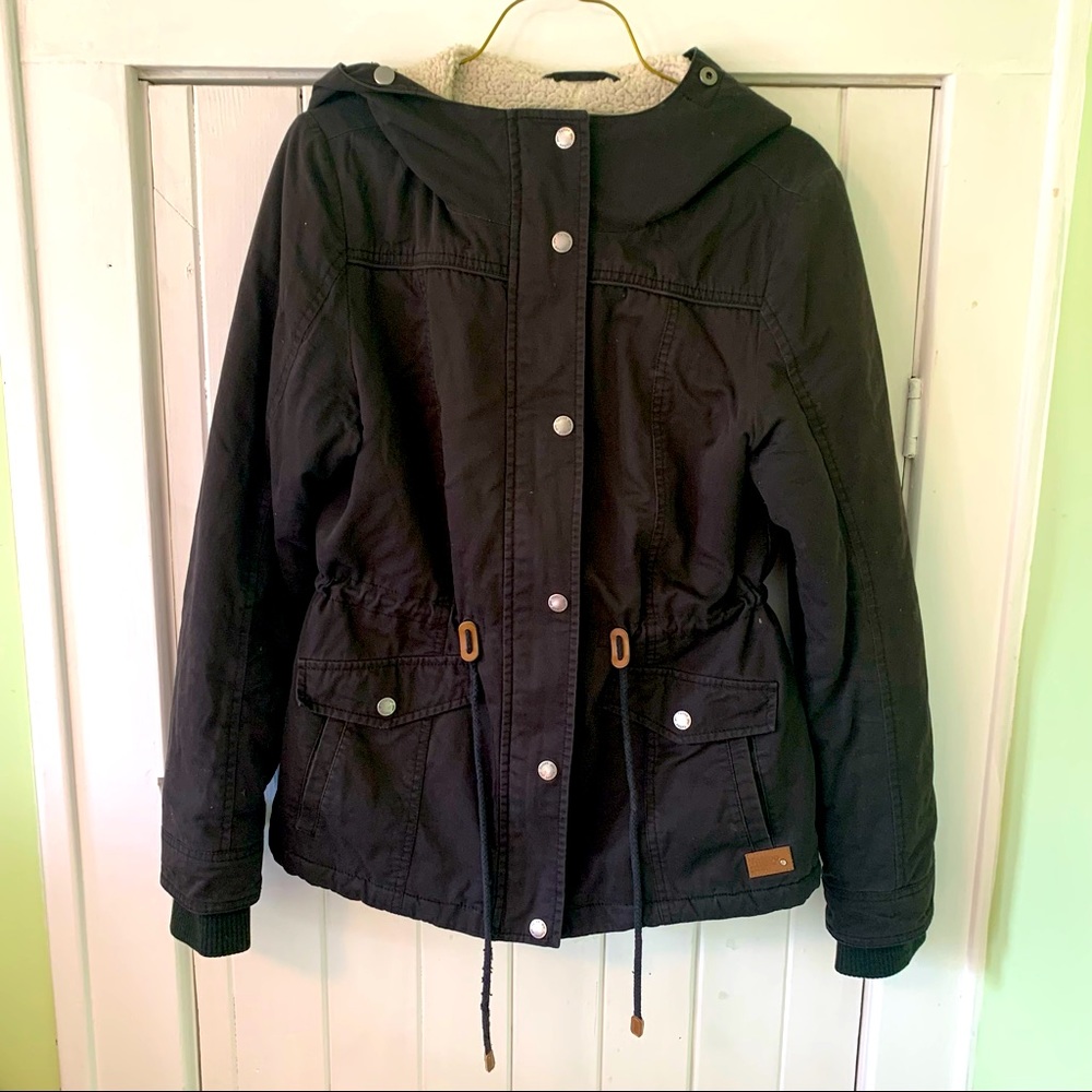 TATTOO OUTERWEAR black fall/winter jacket